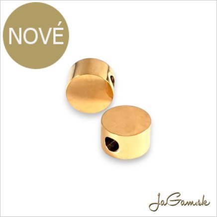 Korálky 8mm CHIRURGICKÁ OCEĽ, 1ks (CH1793g)